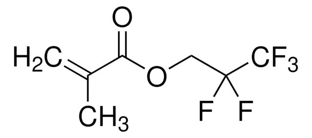 2,2,3,3,3-五氟丙基甲基丙烯酸盐 97%, contains 100&#160;ppm 4-tert-butylcatechol as inhibitor