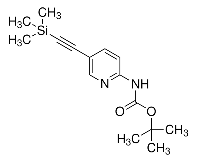 (5-Trimethylsilanylethynyl-pyridin-2-yl)-carbamic acid tert-butyl ester AldrichCPR