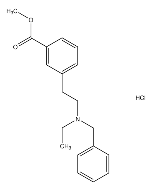 methyl 3-{2-[benzyl(ethyl)amino]ethyl}benzoate hydrochloride AldrichCPR