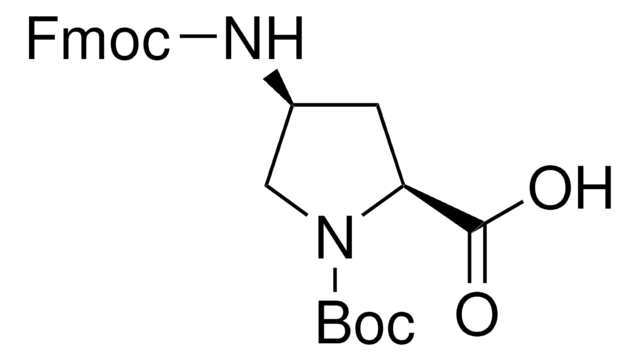 N-Boc-顺式-4-N-Fmoc-氨基-L-脯氨酸 97%