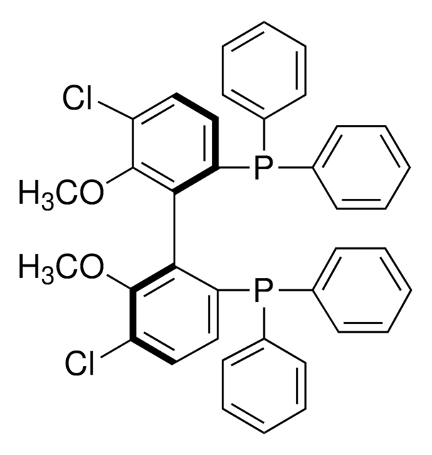 (S)-(+)-5,5′-二氯-2,2′-双(二苯基膦)-6,6′-二甲氧基-1,1′-联苯 &#8805;95.0% (H-NMR)