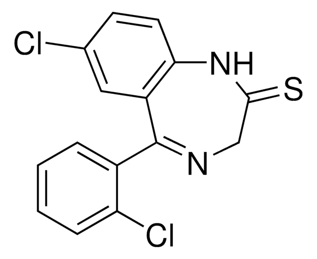 7-chloro-5-(2-chlorophenyl)-1,3-dihydro-2H-1,4-benzodiazepine-2-thione AldrichCPR