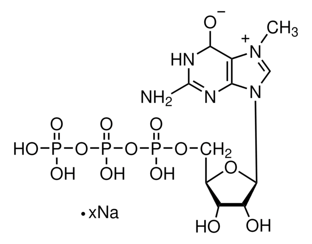 7-Methylguanosine 5&#8242;-triphosphate sodium salt &#8805;85% (HPLC)