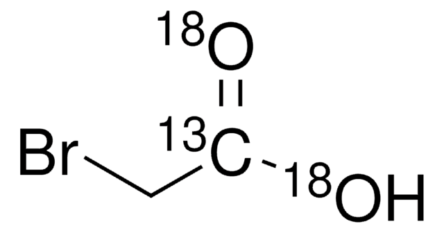 Bromoacetic acid-1-13C,18O2 99 atom % 13C, 95 atom % 18O, 97% (CP)