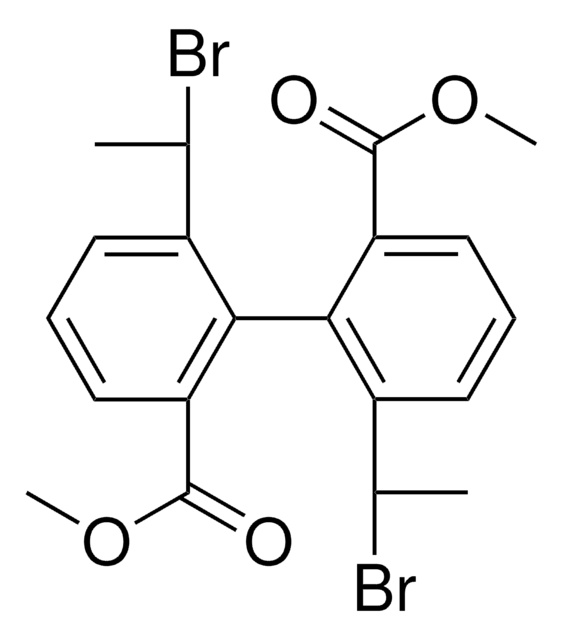 DIMETHYL 6,6'-BIS(1-BROMOETHYL)-2,2'-BIPHENYLDICARBOXYLATE AldrichCPR