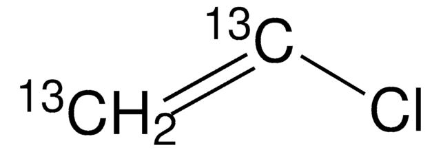 ビニル-13C2 クロリド stabilized with hydroquinone, 99 atom % 13C, 98% (CP)