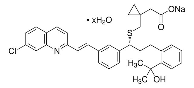 モンテルカスト ナトリウム 水和物 &#8805;98% (HPLC)