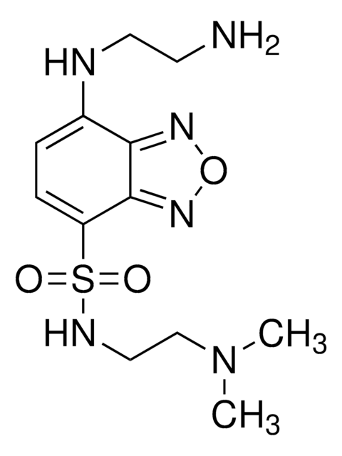 4-[2-(N,N-Dimethylamino)ethylaminosulfonyl]-7-(2-aminoethylamino)-2,1,3-benzoxadiazole for HPLC derivatization, LiChropur&#8482;, &#8805;95.0% (HPLC)