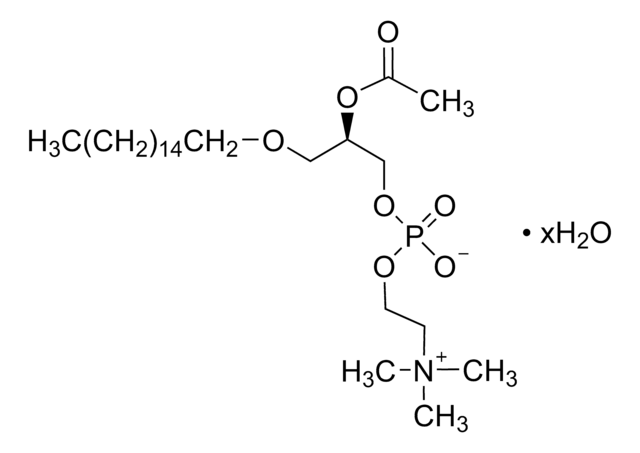 2-Acetyl-1-hexadecyl-sn-glycero-3-phosphorylcholin Hydrat &#8805;98%