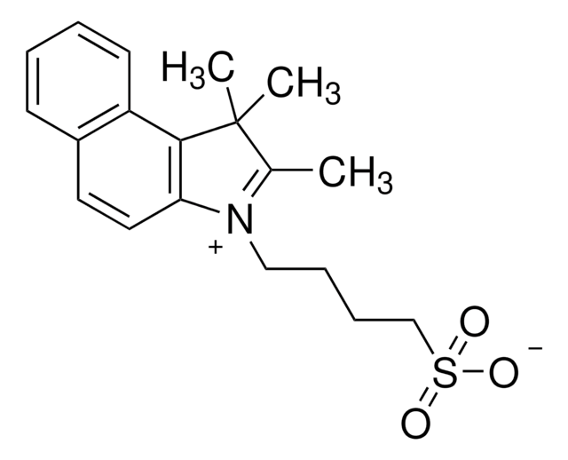 1,1,2-Trimethyl-3-(4-sulfobutyl)benz[e]indolium, Inneres Salz Dye content 90&#160;%