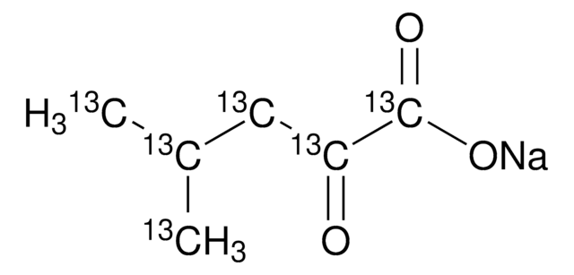 4-Methyl-2-oxovaleric acid-13C6 sodium salt analytical standard