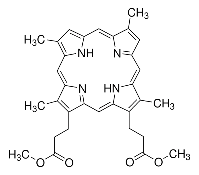 次卟啉二甲酯 来源于牛血液 technical grade, synthetic, 90%