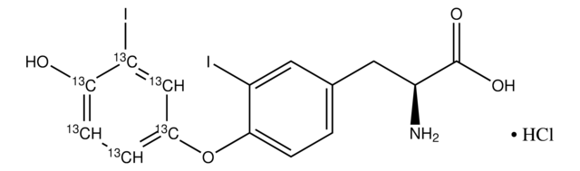 3,3&#8242;-diiodo-L-thyronine-(phénoxy-13C6) (T2) hydrochloride 99 atom % 13C, 97% (CP)