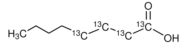 Octansäure-1,2,3,4-13C4 99 atom % 13C, 99% (CP)