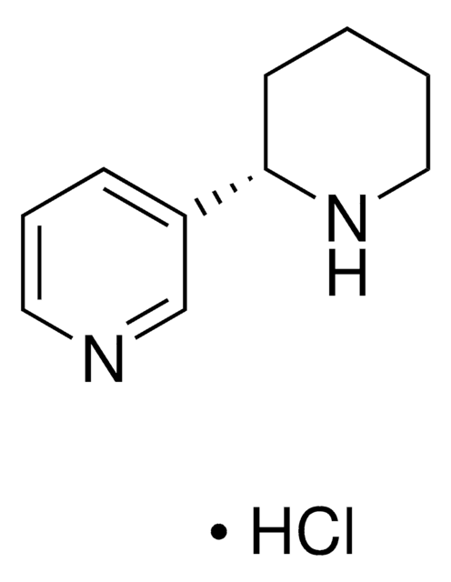 (+)-Anabasine hydrochloride solution 1.0&#160;mg/mL in methanol (as free base), ampule of 1&#160;mL, certified reference material, Cerilliant&#174;