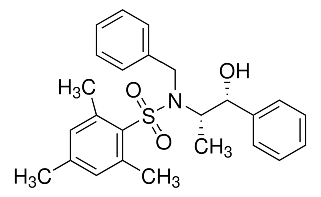 N-Benzyl-N-[(1S,2R)-2-hydroxy-1-methyl-2-phenylethyl]-2,4,6-trimethylbenzenesulfonamide AldrichCPR