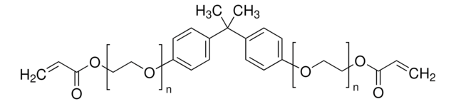 ビスフェノール A エトキシレートジアクリレート average Mn ~468, EO/phenol 1.5, contains 250&#160;ppm MEHQ as inhibitor