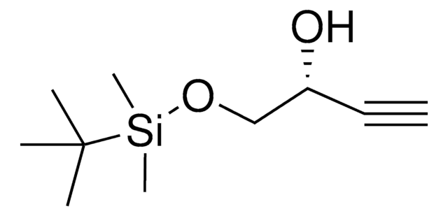 (S)-1-(tert-Butyl-dimethylsilanyloxy)but-3-yn-2-ol AldrichCPR