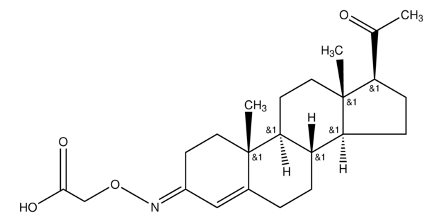 Progesterone 3-(O-carboxymethyl)oxime