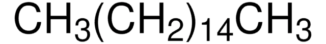 Hexadecane certified reference material, TraceCERT&#174;, Manufactured by: Sigma-Aldrich Production GmbH, Switzerland