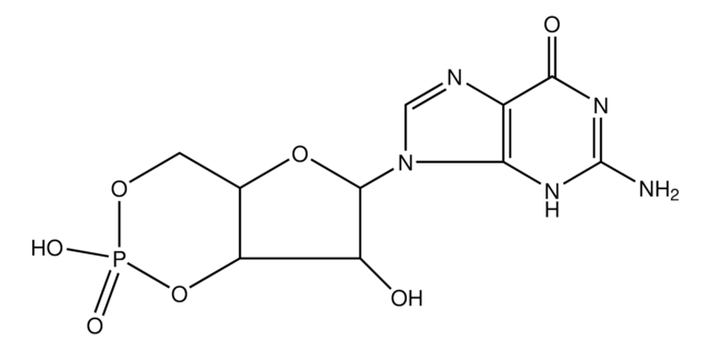 グアノシン 3&#8242;,5&#8242;-サイクリック一リン酸 &#8805;98% (HPLC), powder