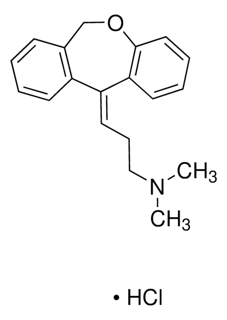 盐酸多塞平标准液 盐酸盐 溶液 1.0&#160;mg/mL in methanol (as free base), ampule of 1&#160;mL, certified reference material, Cerilliant&#174;