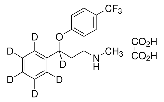 フルオキセチン-D6 100&#160;&#956;g/mL in methanol (as free base), ampule of 1&#160;mL, certified reference material, Cerilliant&#174;