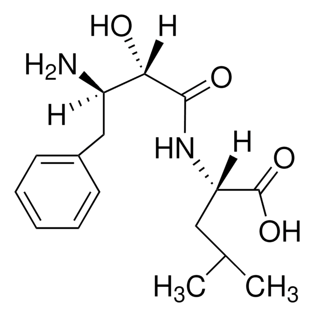 N-[(2S,3R)-3-Amino-2-hydroxy-4-phenylbutyryl]-L-leucine 97%