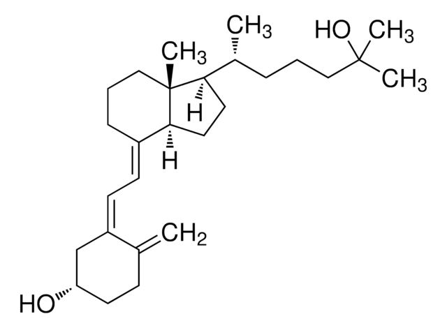 25-Hydroxyvitamin D3 solution 100&#160;&#956;g/mL in ethanol, ampule of 1&#160;mL, certified reference material, Cerilliant&#174;