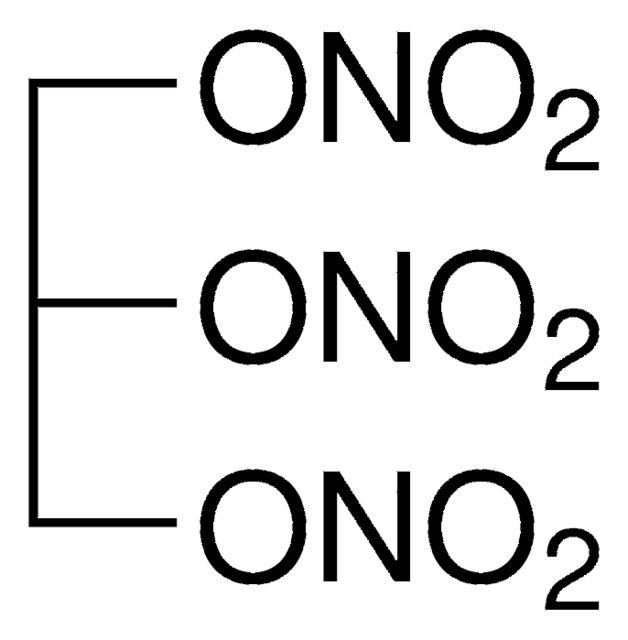 三硝酸甘油酯 溶液 1000&#160;&#956;g/mL in acetonitrile, ampule of 1&#160;mL, certified reference material, Cerilliant&#174;