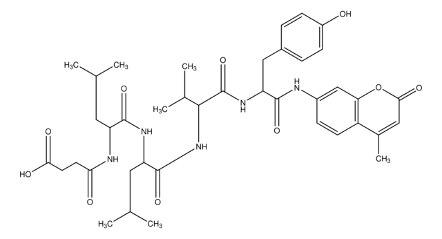 N-スクシニル-Leu-Leu-Val-Tyr-7-アミド-4-メチルクマリン &#8805;90% (HPLC)