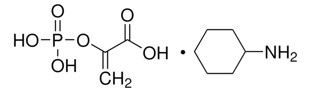 Phospho(enol)brenztraubensäure Cyclohexylaminsalz &#8805;97% (enzymatic)