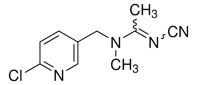 N-(6-クロロ-3-ピリジルメチル)-N-シアノ-N-メチルアセタミジン certified reference material, TraceCERT&#174;, Manufactured by: Sigma-Aldrich Production GmbH, Switzerland