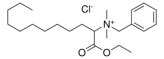 BENZYL-(1-ETHOXYCARBONYL-UNDECYL)-DIMETHYL-AMMONIUM, CHLORIDE AldrichCPR