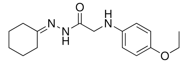 N'-CYCLOHEXYLIDENE-2-(4-ETHOXYANILINO)ACETOHYDRAZIDE AldrichCPR