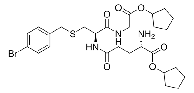 S-p-ブロモベンジルグルタチオン シクロペンチルジエステル &#8805;98% (HPLC)