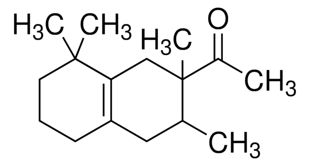 7-Acetyl-1,2,3,4,5,6,7,8-octahydro-1,1,6,7-tetramethylnaphthalin certified reference material, TraceCERT&#174;, mixture of isomers, Manufactured by: Sigma-Aldrich Production GmbH, Switzerland