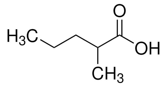 2-メチル吉草酸 certified reference material, TraceCERT&#174;, Manufactured by: Sigma-Aldrich Production GmbH, Switzerland