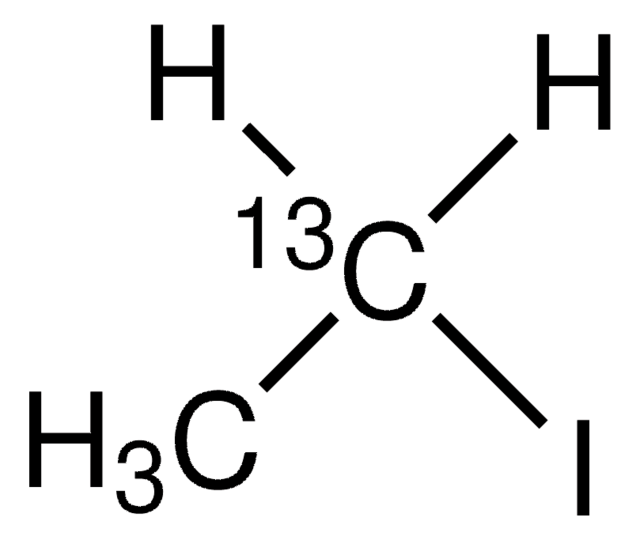 Iodethan-1-13C 99 atom % 13C, 99% (CP), contains copper as stabilizer