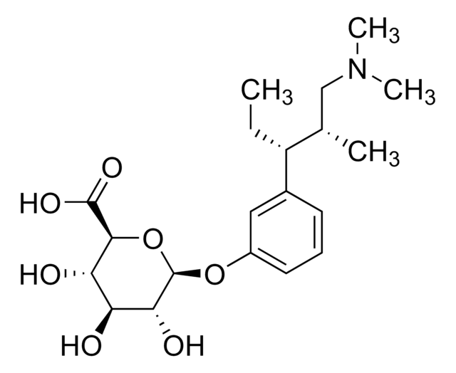 Tapentadol-&#946;-D-Glucuronid -Lösung 100&#160;&#956;g/mL in acetonitrile: water, ampule of 1&#160;mL, certified reference material, Cerilliant&#174;