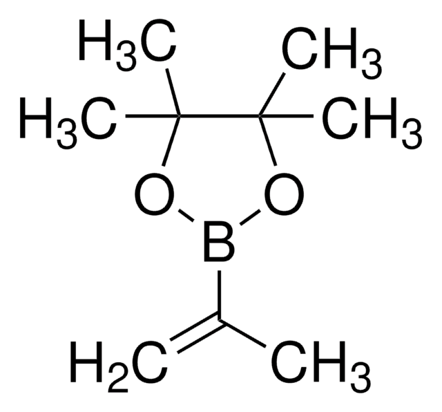 Isopropenylboronsäurepinakolester contains phenothiazine as stabilizer, 95%