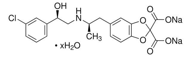 CL 316,243 水合物 &#8805;98% (HPLC), powder