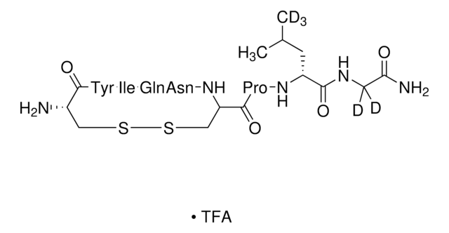 Oxytocin-(leucine-5,5,5-d3, glycine-2,2-d2) trifluoroacetate salt &#8805;98 atom % D, &#8805;95% (CP)