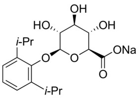 Propofol β-D-glukuronid 100&#160;&#956;g/mL in methanol (as free base), ampule of 1&#160;mL, certified reference material, Cerilliant&#174;