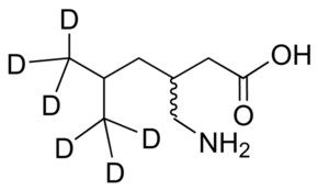 Prégabaline-D6 solution 100&#160;&#956;g/mL in methanol, ampule of 1&#160;mL, certified reference material, Cerilliant&#174;